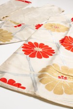 Vintage Retro Flower Nagoya Obi 150