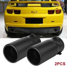 2x Stainless Steel Chrome Rear Exhaust Pipe Tail Muffler Tip For Chevy Camaro 2x Stainless Steel Chrome Rear Exhaust Pipe Tail Muffler Tip For Chevy Camaro