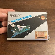 New - Vintage Starlon Litardi Shuttle Voyage Lcd Handheld Electronic Game MG 8