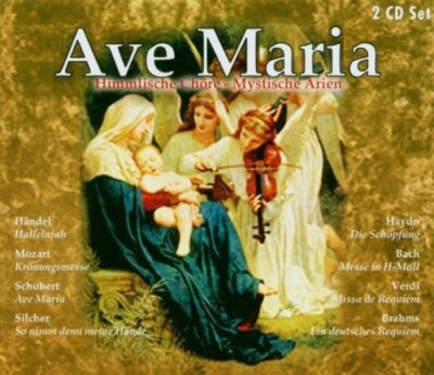 Ave Maria-Himmlische Chöre-Mystische Arien - 2 CD - Bach, Schubert  