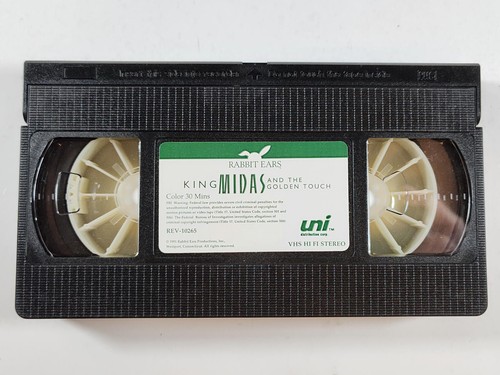 King Midas and the Golden Touch VHS RARE=Michael Caine, Ellis Marsalis, Yo-yo Ma - Picture 3 of 4