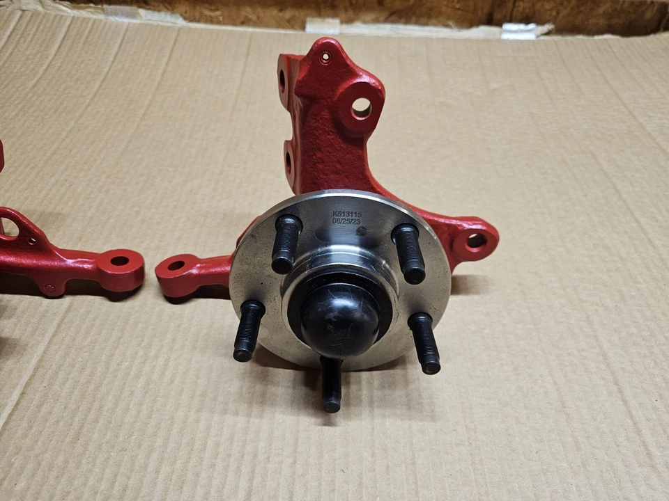 96-04 FORD MUSTANG SN95 HUSILLO DELANTERO FOXBODY INTERCAMBIABLE 5X4,5 PAR DE COJINETES DE RUEDA NUEVOS Foto 2 de 4