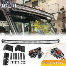 50" LED Light Bar Mount Kit For Polaris Ranger 1000 fullsize Pro-Fit Cage 2018+