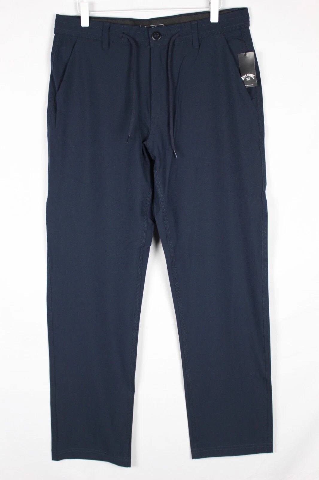 Billabong Men's Ozzy Hybrid Pants Navy Blue Woven Golf Performance Stretch