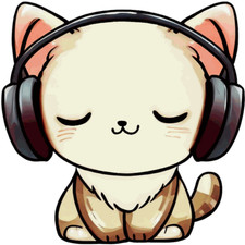 30 Custom Rockin' Kitty Cat Personalized Address Labels