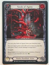 Seeds of Agony (Red) - MON183 - 1st Edition - Monarch - Flesh and Blood