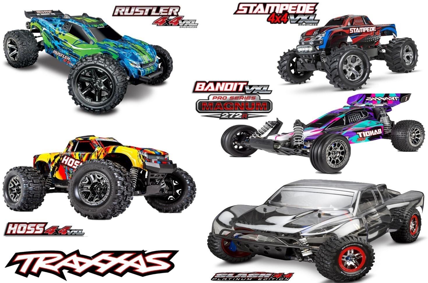 TRX90376-4-GRN |Traxxas Stampede 4x4 VXL HD 3s 1/10 RTR TQi TSM 90376-4