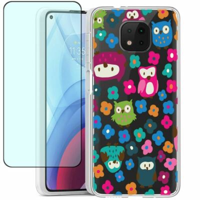 Custodia PaletteShield TPU Per Moto G (Power/Play/Stylus 2021-2022) + Vetro Incluso – Trasparente