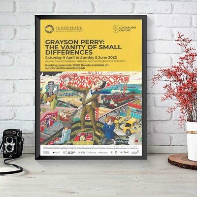 Grayson Perry Eitelkeit der kleinen Unterschiede Qual auf dem Parkplatz Galerie Poster