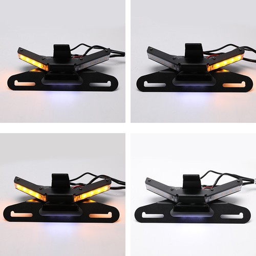 Tail Tidy License Plate Holder LED Turn Signals For DUCATI Panigale 1100 1000 V4 - Picture 6 of 24