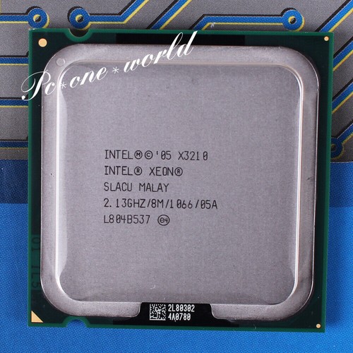 Procesador Intel Xeon X3210 X3220 X3230 X3350 X3360 X3370 cuatro núcleos LGA 775 CPU - Imagen 2 de 7