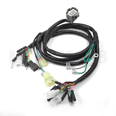 Wire Wiring Harness for Honda TRX300 TRX300FW 2x4 4x4 FourTrax 300 1997-2000