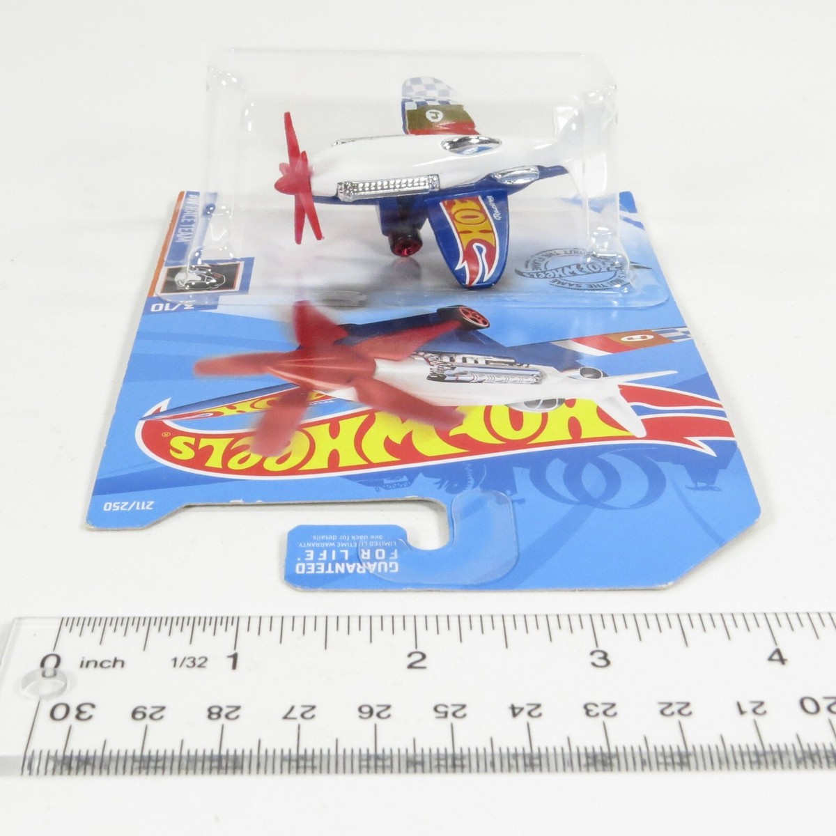 Hot Wheels MAD PROPZ Race Plane #3/10 of HW Race Team #211