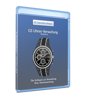 GS Uhren-Verwaltung 6 - Die Software zur Verwaltung Ihrer Uhren-Sammlung
