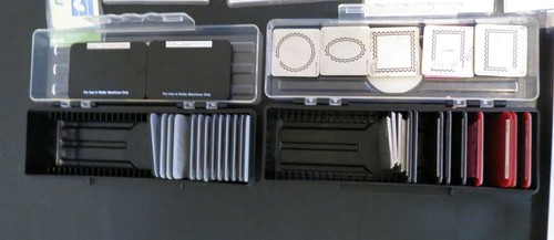 Huge SIZZIX Lot- Cutting Dies, Embossing folder Storage, & MORE - Picture 4 of 6