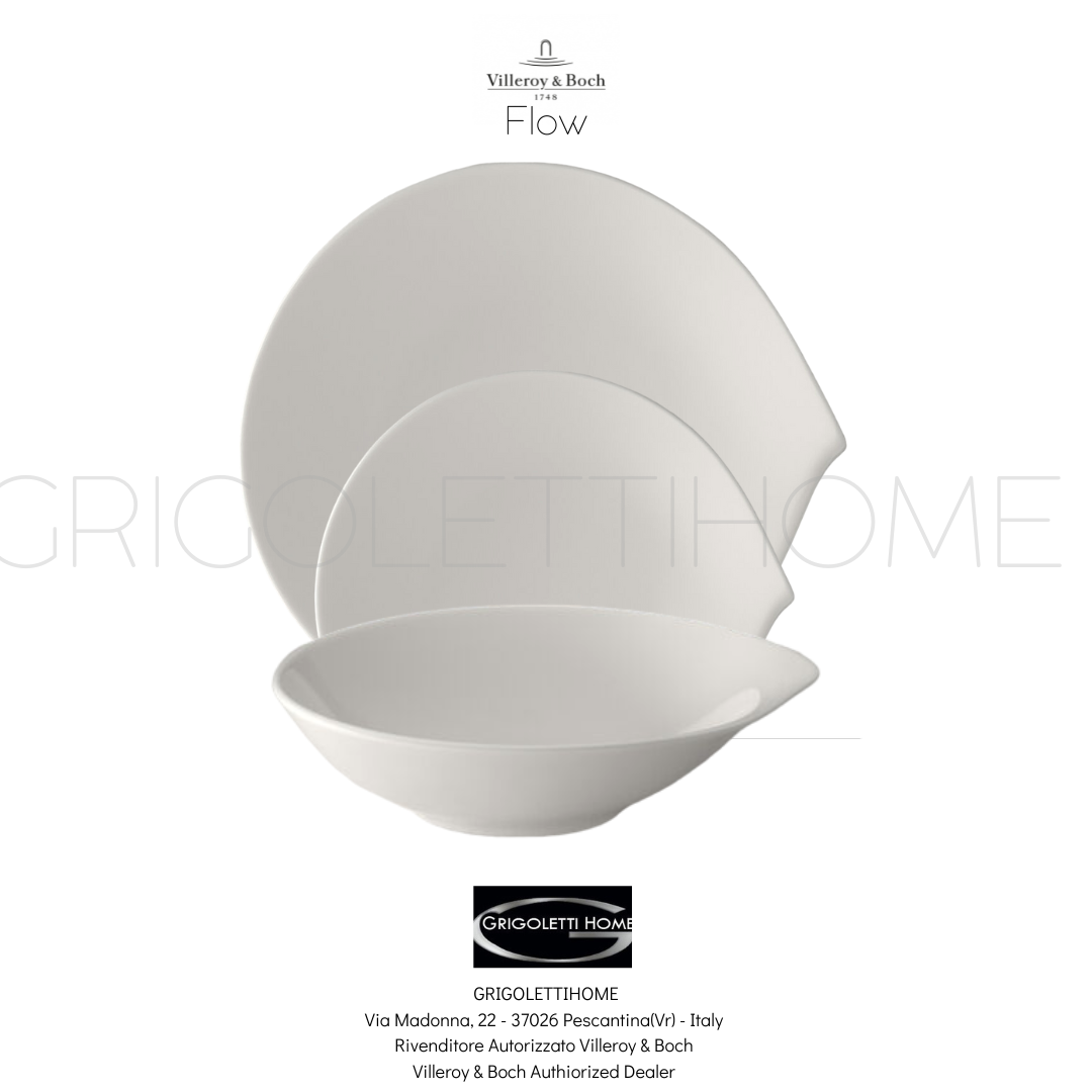 VILLEROY BOCH flow Set Dishes 18 Pieces for Persons