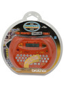 Brother PT-70DIY Handheld Label Maker Printer Orange