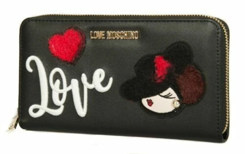 Portafogli e borsellini da donna di Moschino di organizer