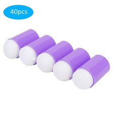 40pcs Finger Sponge Daubers Art Ink Stamping Card Craft Drawing Finger Pain ULBG