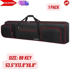 88 Key Keyboard Case Padded Bag for Music She...