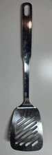 INOX Edelstahl Rostfrei 18/8 Stainless Steel Slotted Spatula Turner Flipper