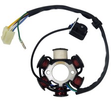 Magneto Stator Coil 5 Wire AC 6 Pole Ignition Stator Magneto for GY6 125cc 150cc