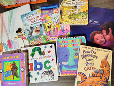 Lot of well loved baby children kids toddler board books