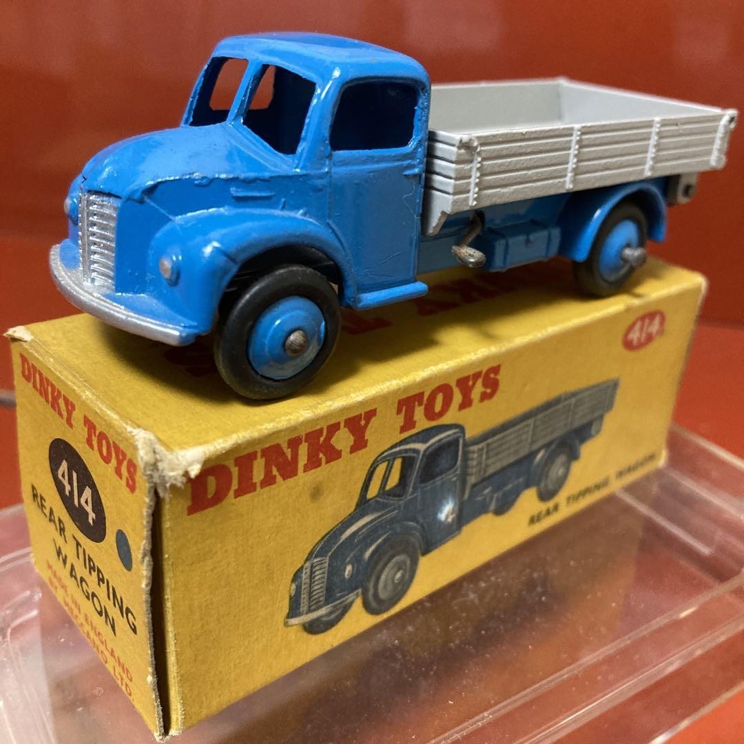 Dinky Toys 414 青いリアティッピングワゴン Dinky Toys 414 青いリアティッピングワゴン Dinky Toys 414