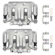 2pc Front Brake Calipers Wbracket For 00-04 Nissan Xterra And 03-04 Frontier