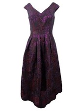 Lauren Ralph Lauren Women's Metallic Jacquard Dress