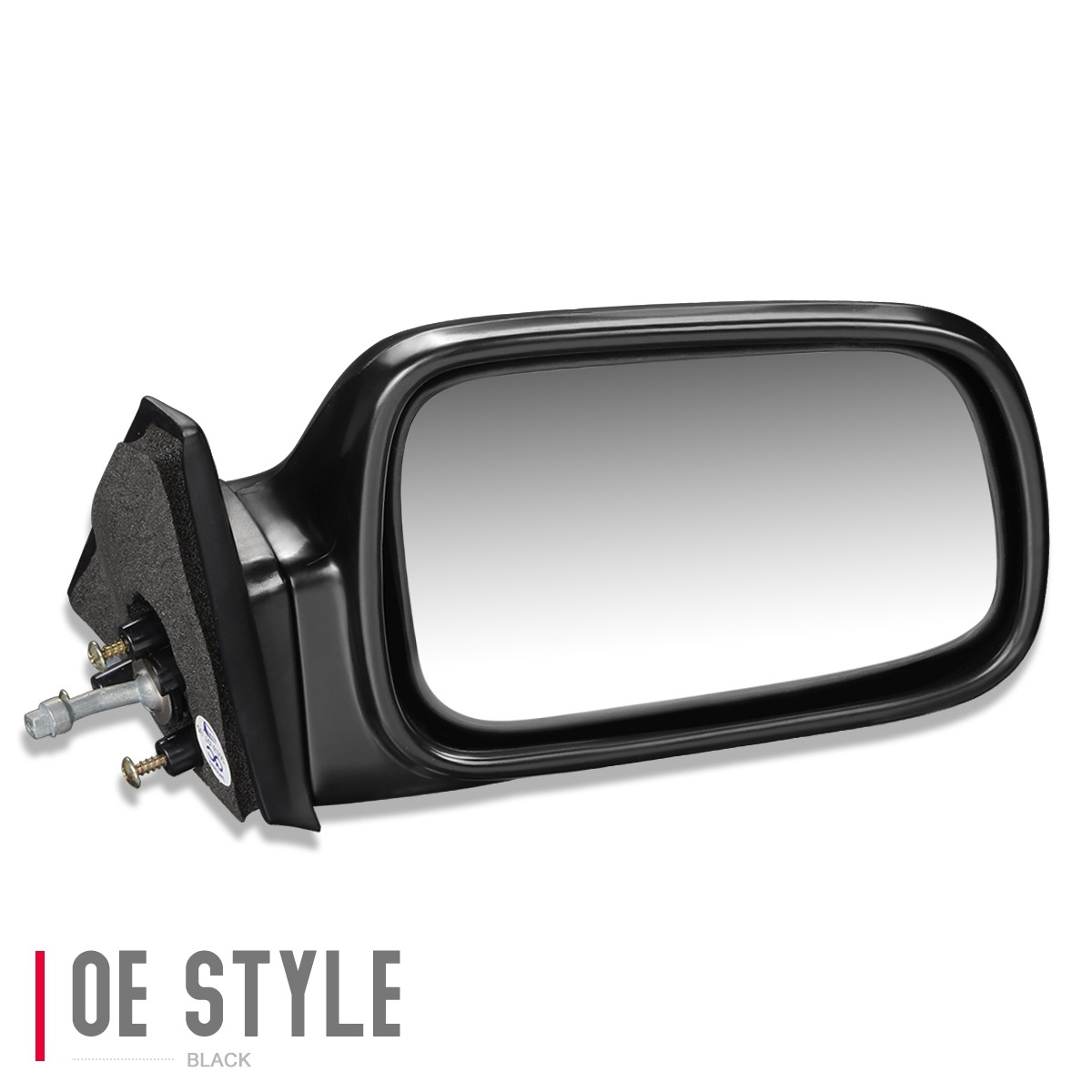 FOR 88-91 HONDA CIVIC OE STYLE MANUAL ADJUSTMENT PAIR REAR VIEW SIDE DOOR MIRROR