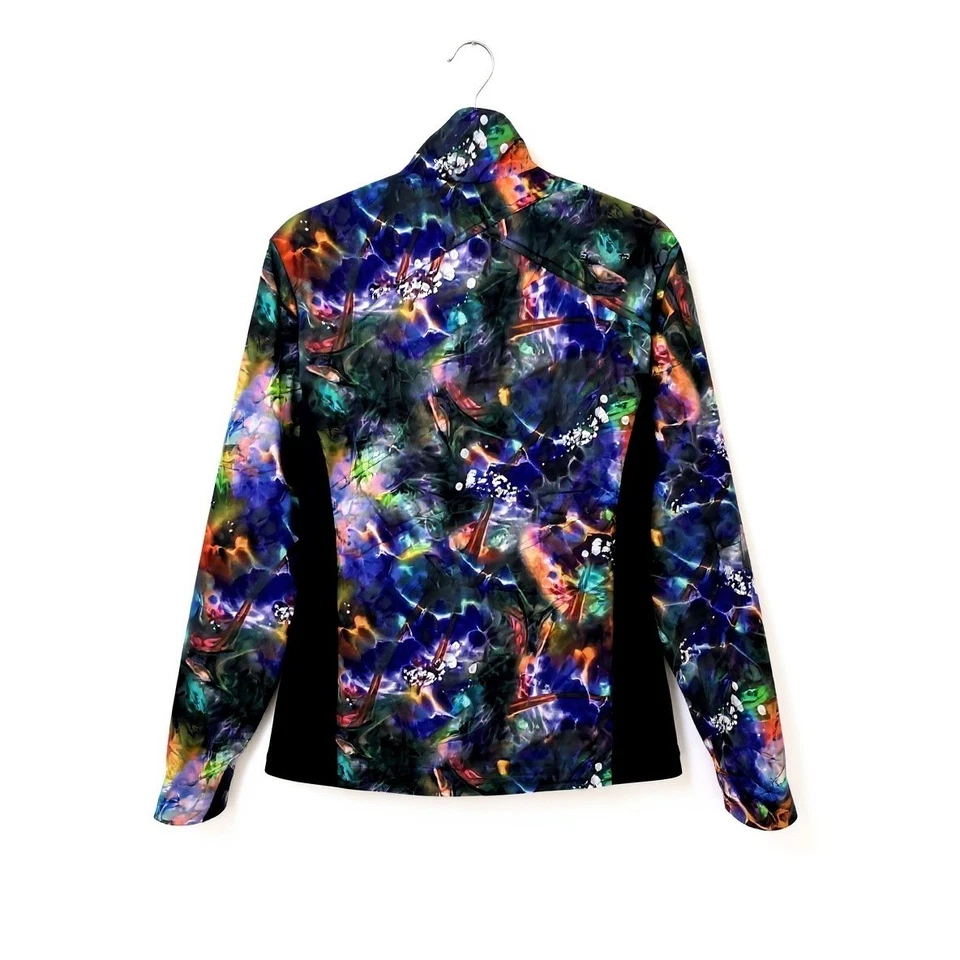Spyder Glissade Insulator Jacket Womens L 840 Dye Print Primaloft Ski Team - AC - Image 3 of 4