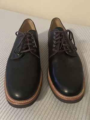 Ugg Jovin Mens Black Leather Oxford Energ Comfort Shoe Lace Up 1094351 Sz 12 EUC
