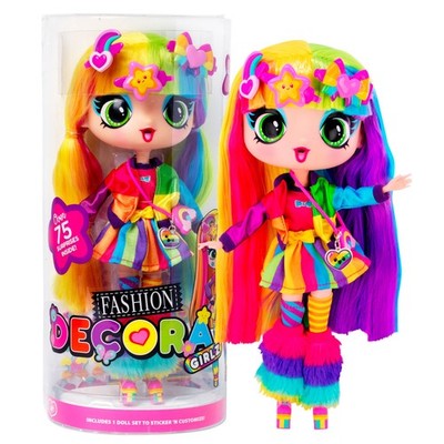 Decora Girlz 11'' Sticker N Style Modepuppe