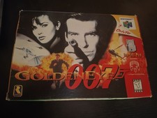 Goldeneye 007 James Bond Nintendo 64 N64 Authentic Box Manual ONLY