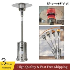 48000BTU Propane Patio Heater with Cover & Wheels for Outdoor Garden Patio Party