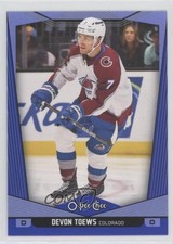 2024-25 O-Pee-Chee Blue Border Devon Toews #119 18n9