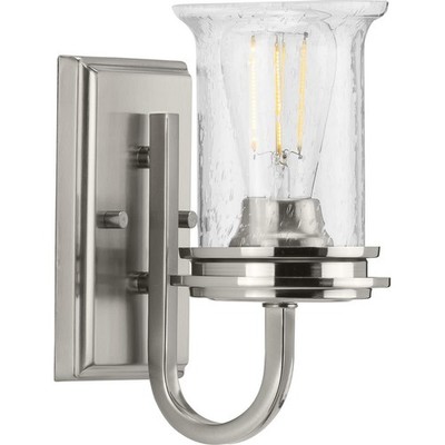 Progress Lighting P300272 Winslett 10'' Tall Bathroom Sconce - Nickel