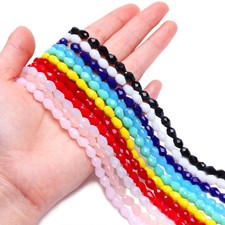 Wholesale Glass Crystal Beads Spacer Loose Beads 4/6mm For Jewelry Making DIY