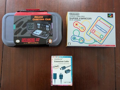 Authentic NIB Super Famicom Classic Mini Console + Case/Cables Japanese Nintendo