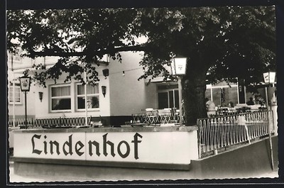 Osterspai /Rh., Restaurant Lindenhof, Ansichtskarte 