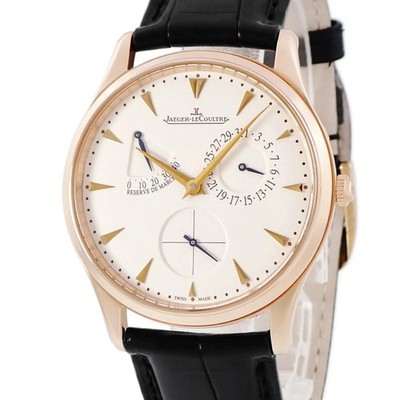 JAEGER LECOULTRE Ultra Slim Q1372520 176.2.38.S 18K Pink Gold 39mm #HDW1598