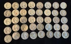 1932-1964 90% Silver Washington Quarters Roll 40 Coins $10 Face #3
