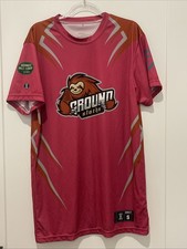 Kernels Fall League Ground sloths Jersey Pink adult Small #1 Knit