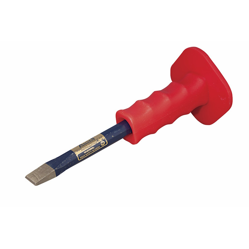 Ansell Dome Head Chisel 10 x 1 Inch - With Safety Handle