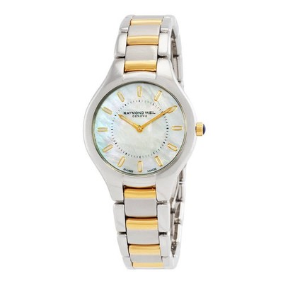 Raymond Weil 5132-STP-97001 Noemia White MOP Dial 32 mm Women's Watch New