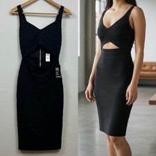NWT Express Bandage Dress With Cutout Sz 2