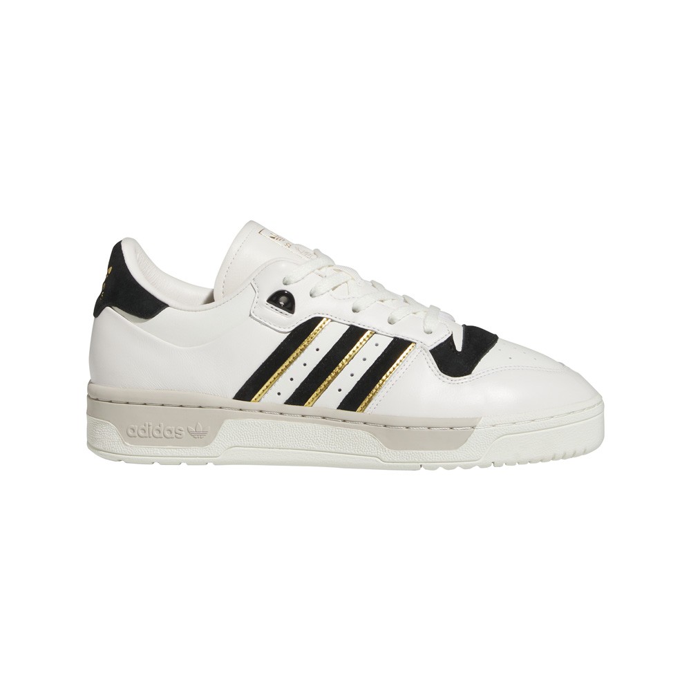 adidas Rivalry 86 Low Basketball  Mens Black, White Sneakers Athletic Shoes IF62