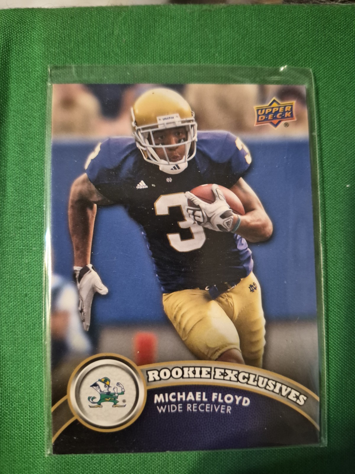2012 Upper Deck - Rookie Exclusives Michael Floyd #RE-MF (RC)