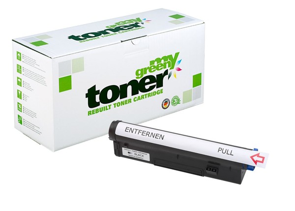 My Green Toner Zu Oki 43979202 Schwarz - Ca. 7000 Seiten-image